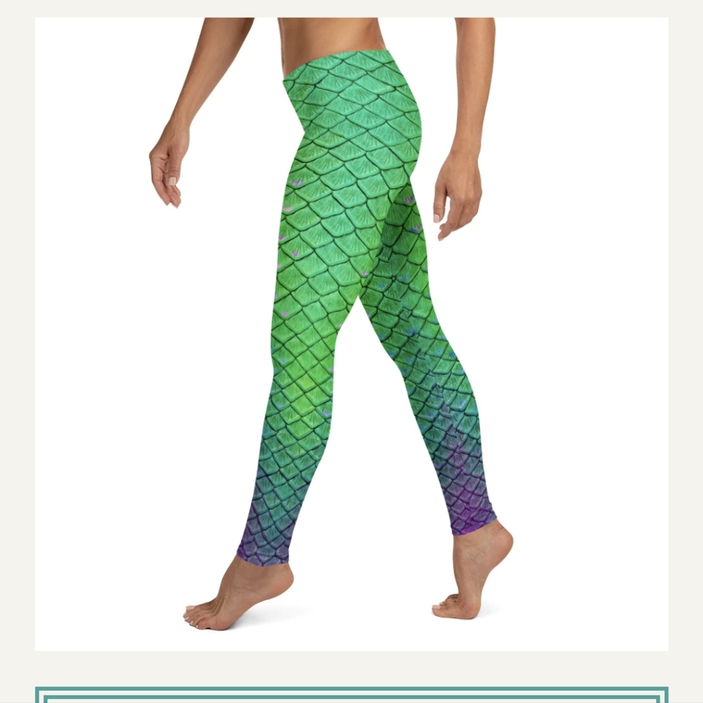 Finfolk mermaid leggings